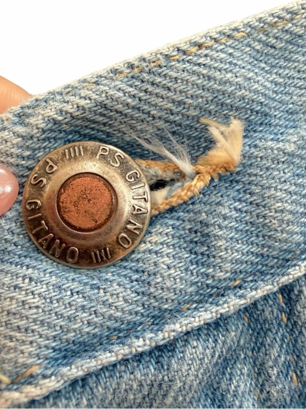 VTG 90s P.S. Gitano High Rise Pleated Mom Jeans | 16S Fits Modern 12 - Picture 4 of 14